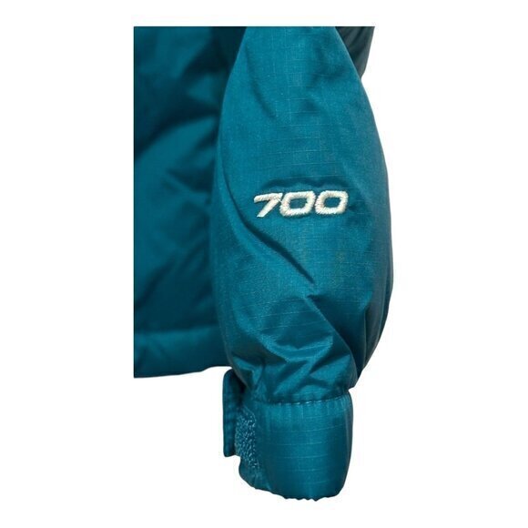 THE NORTH FACE 1996 Retro Nuptse 700 Harbor Blue Insulated Jacket Women 1X NWOT - Picture 4 of 14